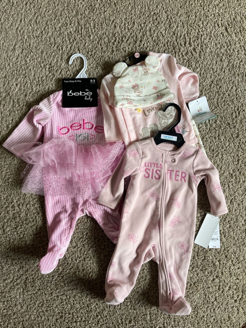 Baby girl clothes bundle (3 outfits)-1